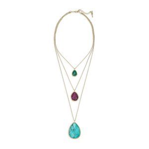 Chloe & Isabel Minaret Three-Row Convertible Necklace N255G